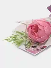 Пудровый букет из мыльных цветов, роз Декоративный букет, мыльные розы