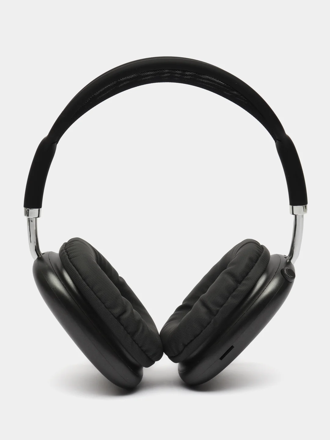 Серебряный беспроводные наушники Pods Max с чехлом, с Bluetooth, микрофоном, шумоподавление, анимация