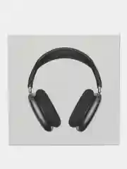 Серебряный беспроводные наушники Pods Max с чехлом, с Bluetooth, микрофоном, шумоподавление, анимация