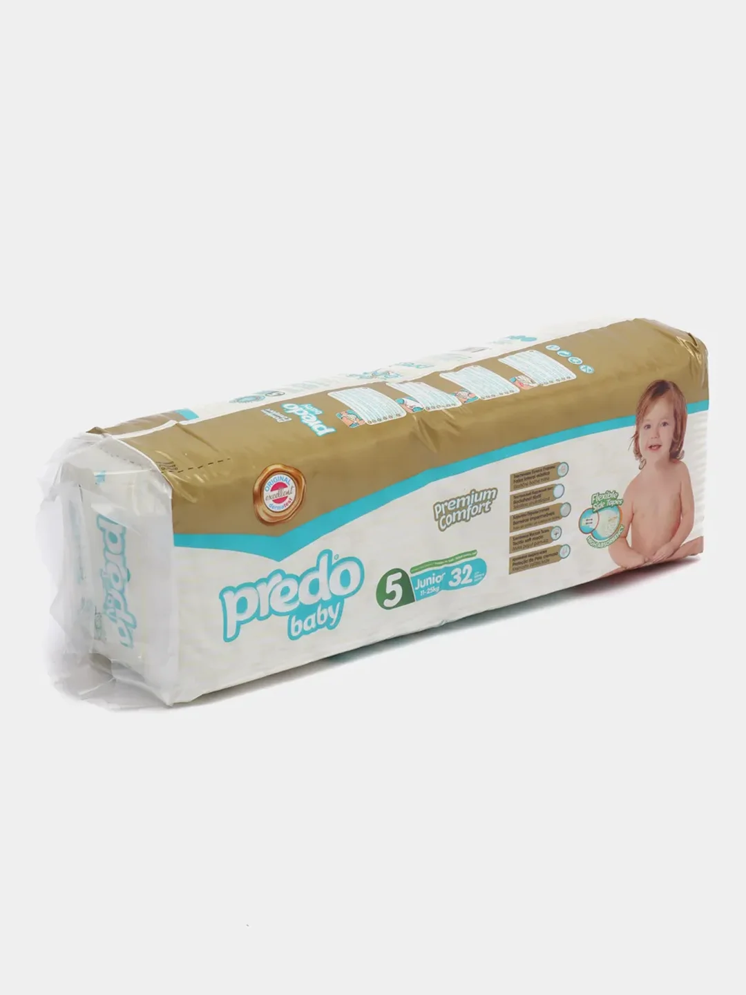 Подгузники детские Predo Baby 5, от 11 до 25 кг, 32 штуки