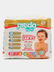 Подгузники-трусики для детей Predo Baby 6, от 15 кг, 28 штук