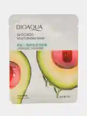 Бордовый увлажняющая тканевая маска для лица