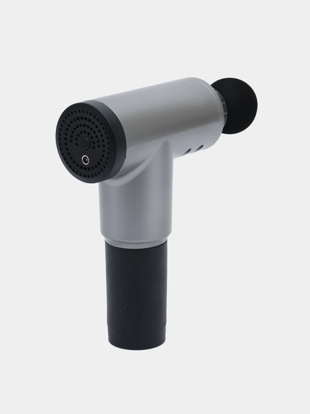 Серый мышечный массажер для тела Fascial Gun, ударный, перкуссионный
