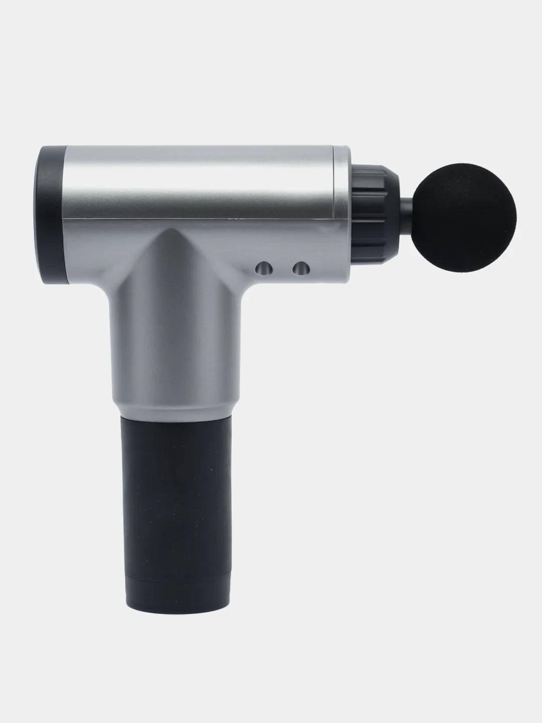 Серый мышечный массажер для тела Fascial Gun, ударный, перкуссионный