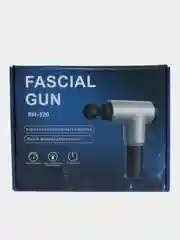 Серый мышечный массажер для тела Fascial Gun, ударный, перкуссионный