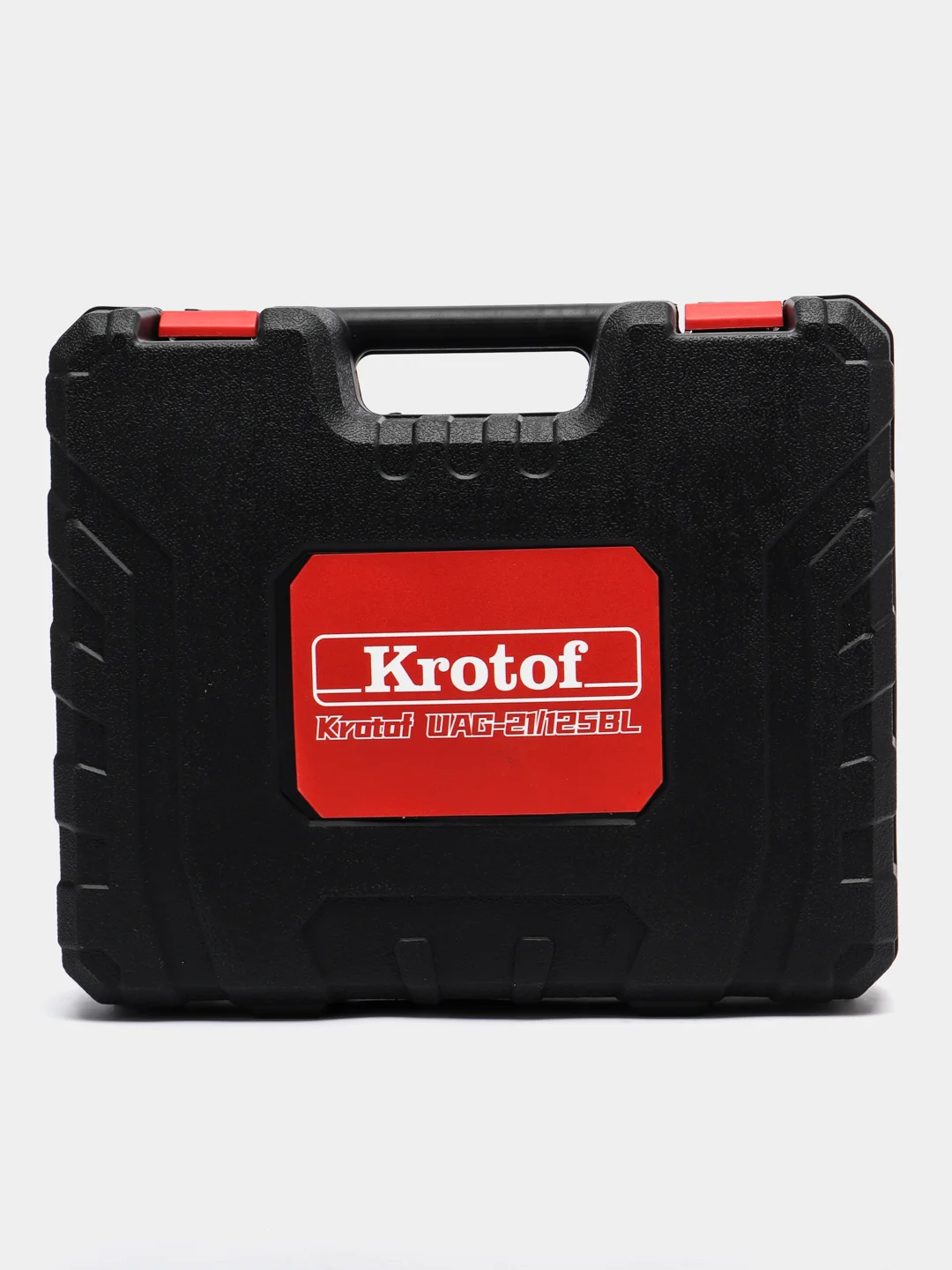 Алый ушм (Машина шлифовальная угловая) Krotof UAG-21/125BL, 4 скорости, два АКБ, болгарка