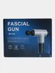Синий мышечный массажер для тела Fascial Gun, ударный, перкуссионный