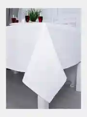 Белый скатерть белая на стол, 210 х 150 см