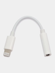 AUX адаптер аудио переходник (Lightning / 3.5mm Jack для Apple iPhone)
