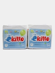Подгузники-трусики Ekitto детские, тонкие