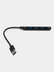 USB-хаб, разветвитель на 4 порта, переходник HUB 3.0 концентратор, Type-C