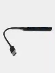 USB-хаб, разветвитель на 4 порта, переходник HUB 3.0 концентратор, Type-C