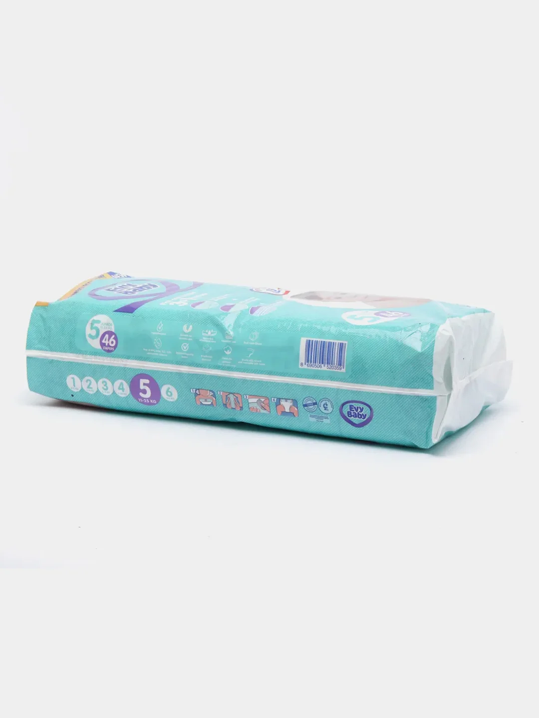Evy Baby Подгузники Джумбо джуниор 46шт 5 размер 11-25кг