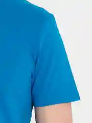 Голубой футболка Oversize