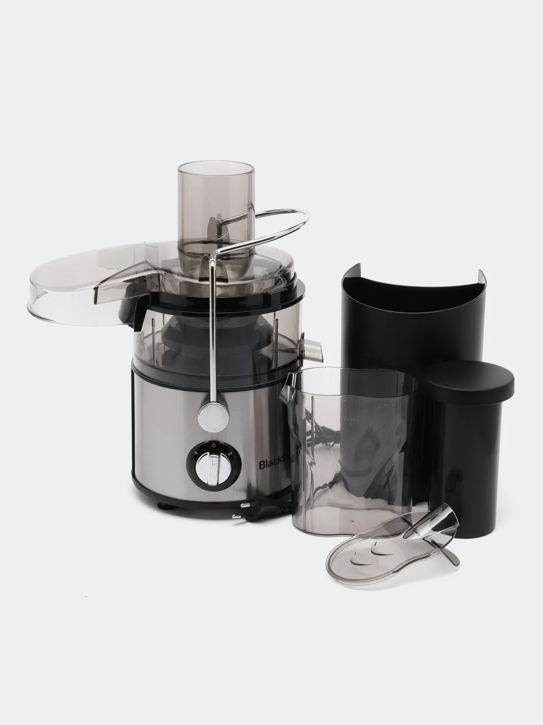 Черный соковыжималка Blackton Bt J2110, 650 Вт, 2 СКОРОСТИ, Объемом 0,8л