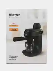 Черный кофеварка рожковая Blackton Bt СМ1112, эспрессо / капучино / латте ВСТРОЕННЫЙ КАПУЧИНАТОР