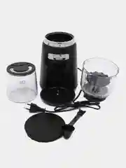 Черный кофемолка BQ CG2001 ЖЕРНОВАЯ, БЫСТРОЕ ИЗМЕЛЬЧЕНИЕ, 20 СТЕПЕНЕЙ ПОМОЛА, 120 Вт