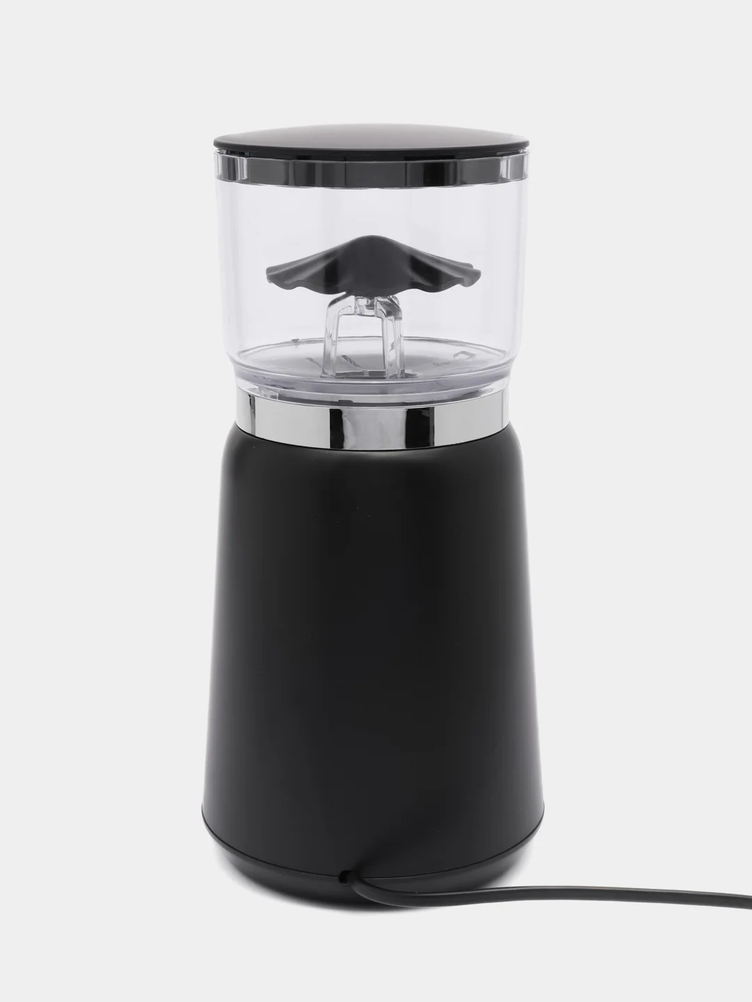 Черный кофемолка BQ CG2001 ЖЕРНОВАЯ, БЫСТРОЕ ИЗМЕЛЬЧЕНИЕ, 20 СТЕПЕНЕЙ ПОМОЛА, 120 Вт