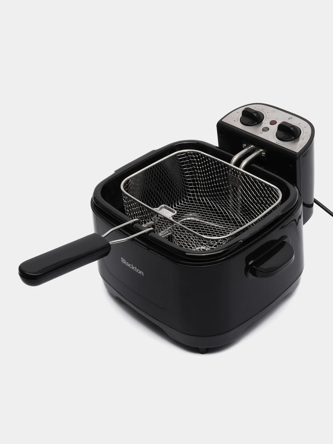 Черный фритюрница Blackton Bt DF1112, 4 ТЕМПЕРАТУРНЫХ РЕЖИМА, 3л, 2000 Вт