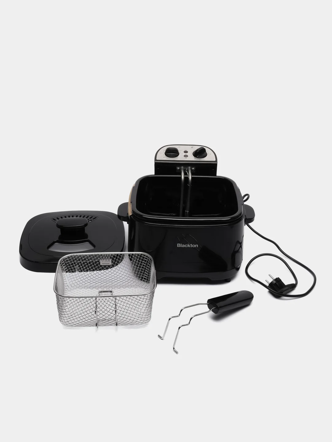 Черный фритюрница Blackton Bt DF1112, 4 ТЕМПЕРАТУРНЫХ РЕЖИМА, 3л, 2000 Вт