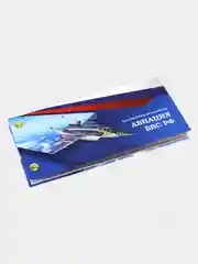 Набор 12 коллекционных банкнот в альбоме "Авиация ВВС РФ" - подарок на Новый год военному