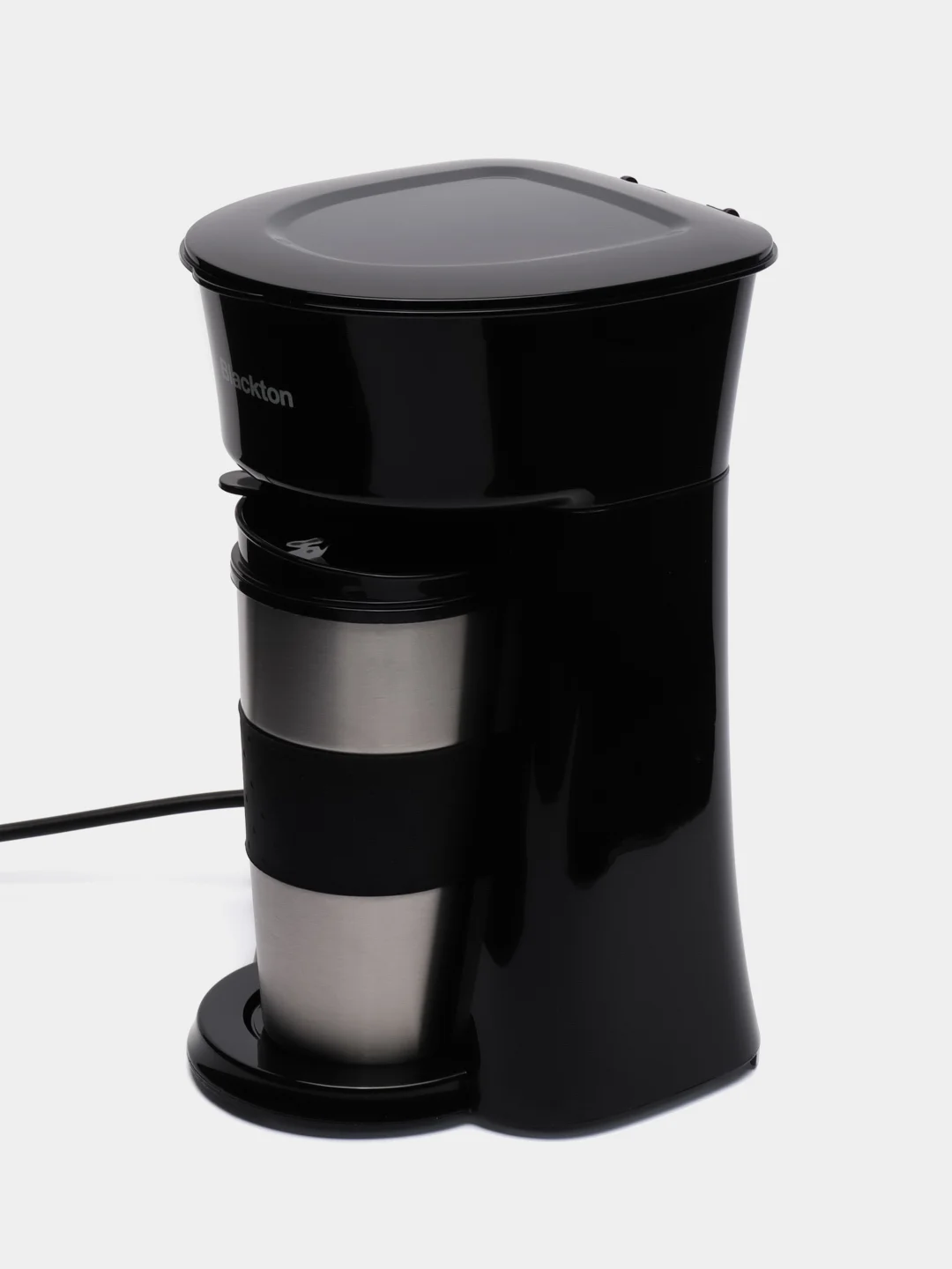 Черный капельная кофеварка Blackton Bt CM1114, УДОБНАЯ КРУЖКА 360мл, МНОГОРАЗОВЫЙ ФИЛЬТР