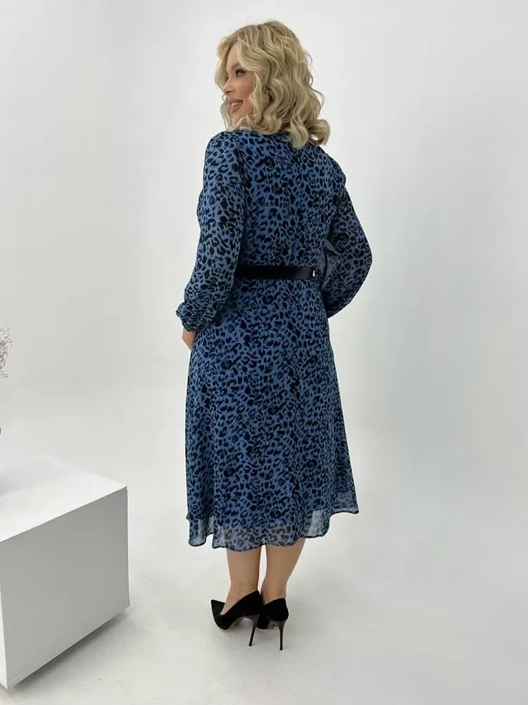 Платье женское шифоновое, большие размеры 50-64