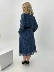 Платье женское шифоновое, большие размеры 50-64