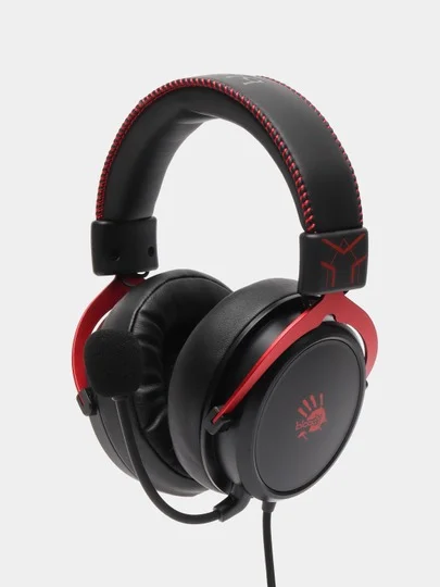 Угольный наушники игровые компьютерные A4Tech Bloody G500, G521, M590i