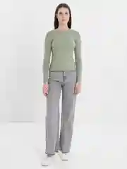 Оливковый лонгслив женский однотонный, облегающий, базовый, кофточка с длинными рукавами