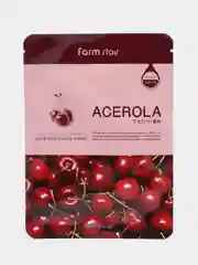 Алый маска тканевая для лица