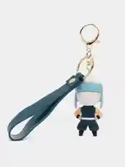 Бирюзовый брелок на ключи, рюкзак или сумку Spy family, Ninja warriors, Genshin impact