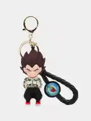 Коричневый брелок на ключи, рюкзак или сумку Naruto, anime demon slayer