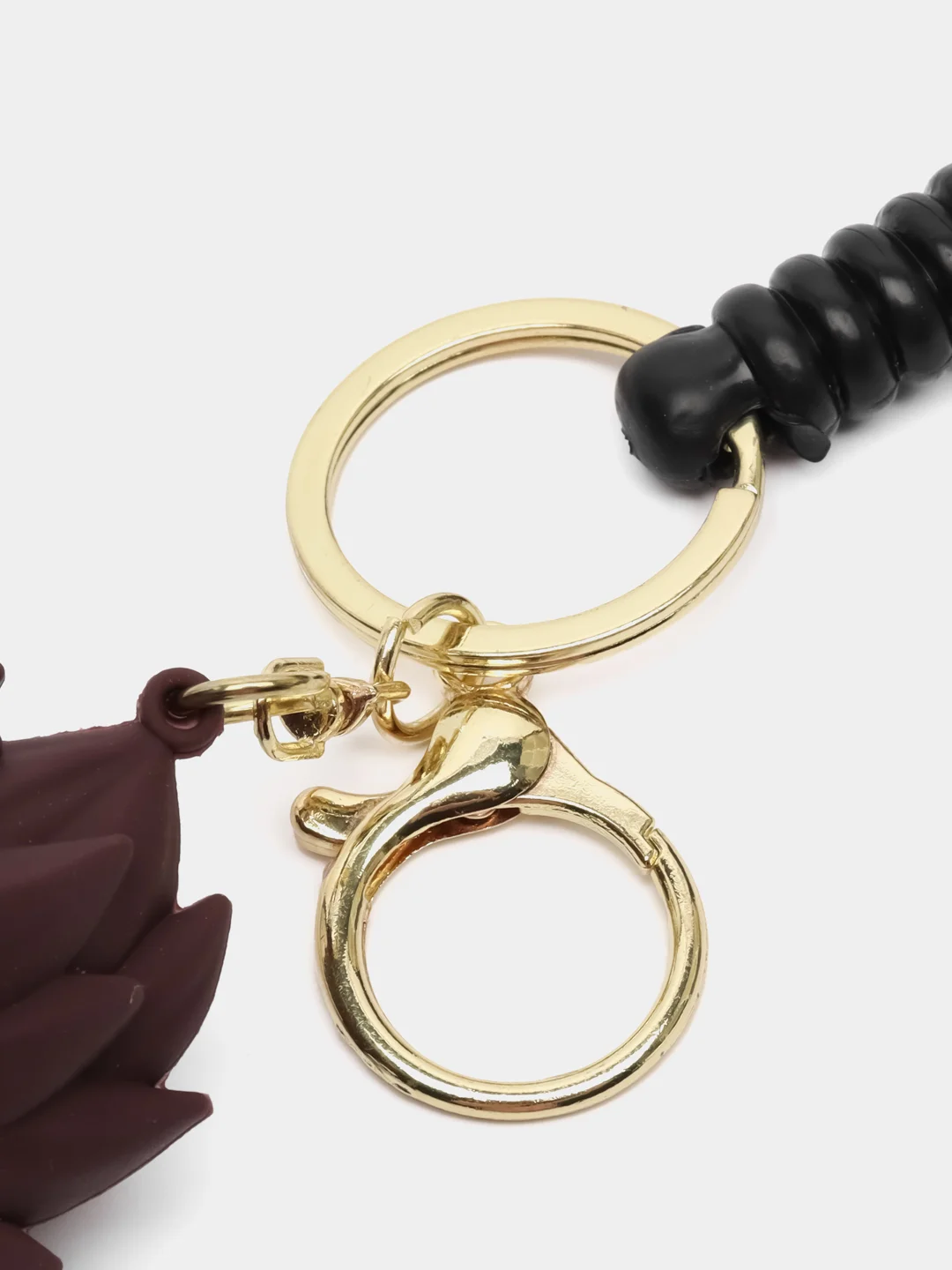 Коричневый брелок на ключи, рюкзак или сумку Naruto, anime demon slayer