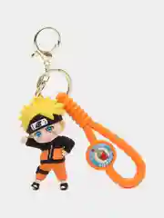 Рыжий брелок на ключи, рюкзак или сумку Naruto, anime demon slayer
