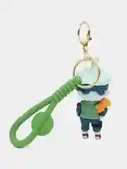 Коричневый брелок на ключи, рюкзак или сумку Naruto, anime demon slayer