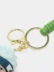 Коричневый брелок на ключи, рюкзак или сумку Naruto, anime demon slayer