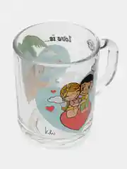 Кружка "Love is..." Модерн (в подарочной упаковке), 230 мл, стекло