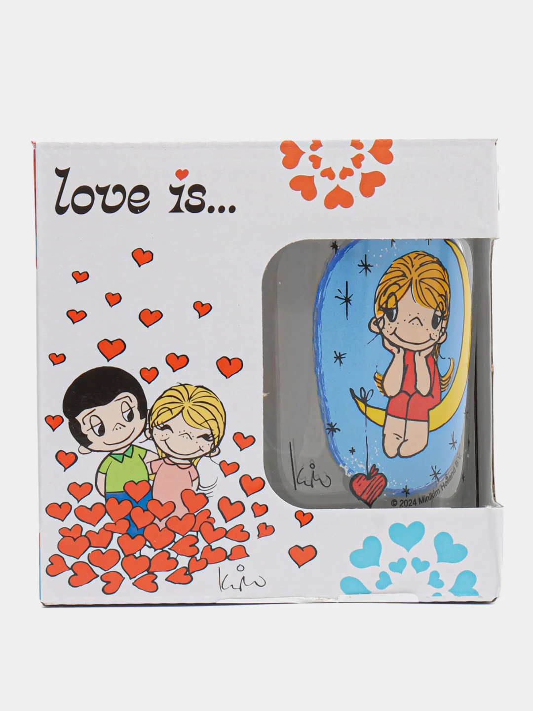 Кружка "Love is..." Классик (в подарочной упаковке), мал., 230 мл, стекло