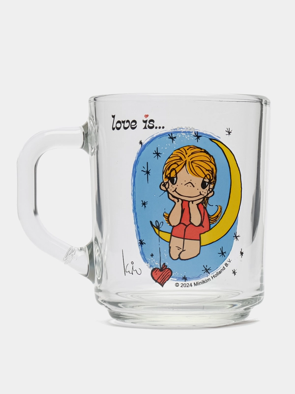Кружка "Love is..." Классик (в подарочной упаковке), мал., 230 мл, стекло
