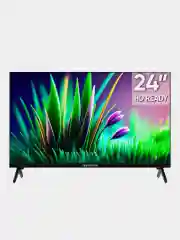 Черный телевизор LED 24" Topdevice Frameless 24CN04H, HD Ready/USB/DVB-T2/C/S2