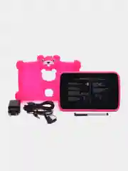 Розовый детский планшет Atouch K99 обучающий планшет, с развивающими играми/Планшет для детей