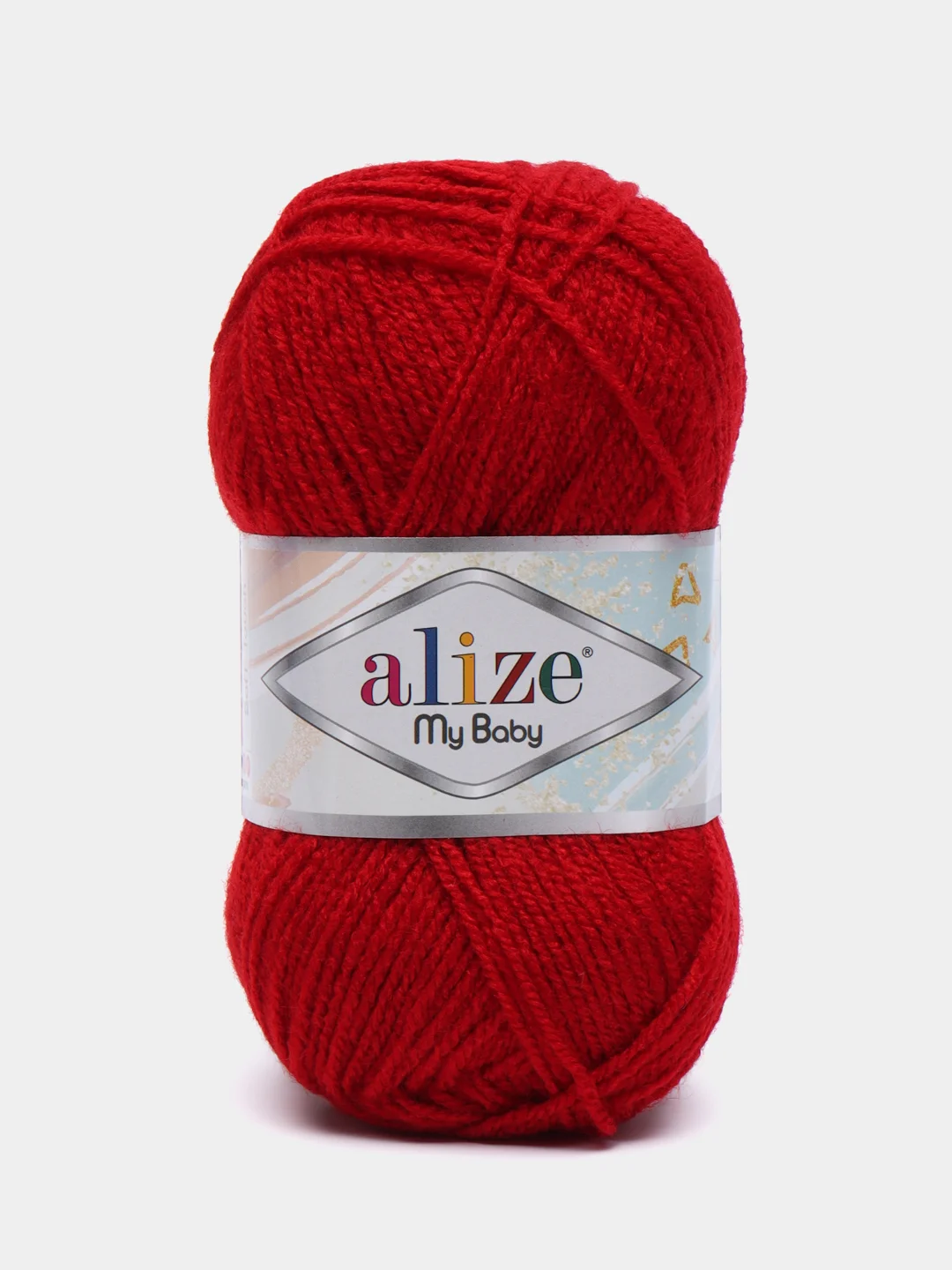 Пряжа Alize My baby, 50 г, 150 м, 100% акрил, 106 темно-красный, 5 штук