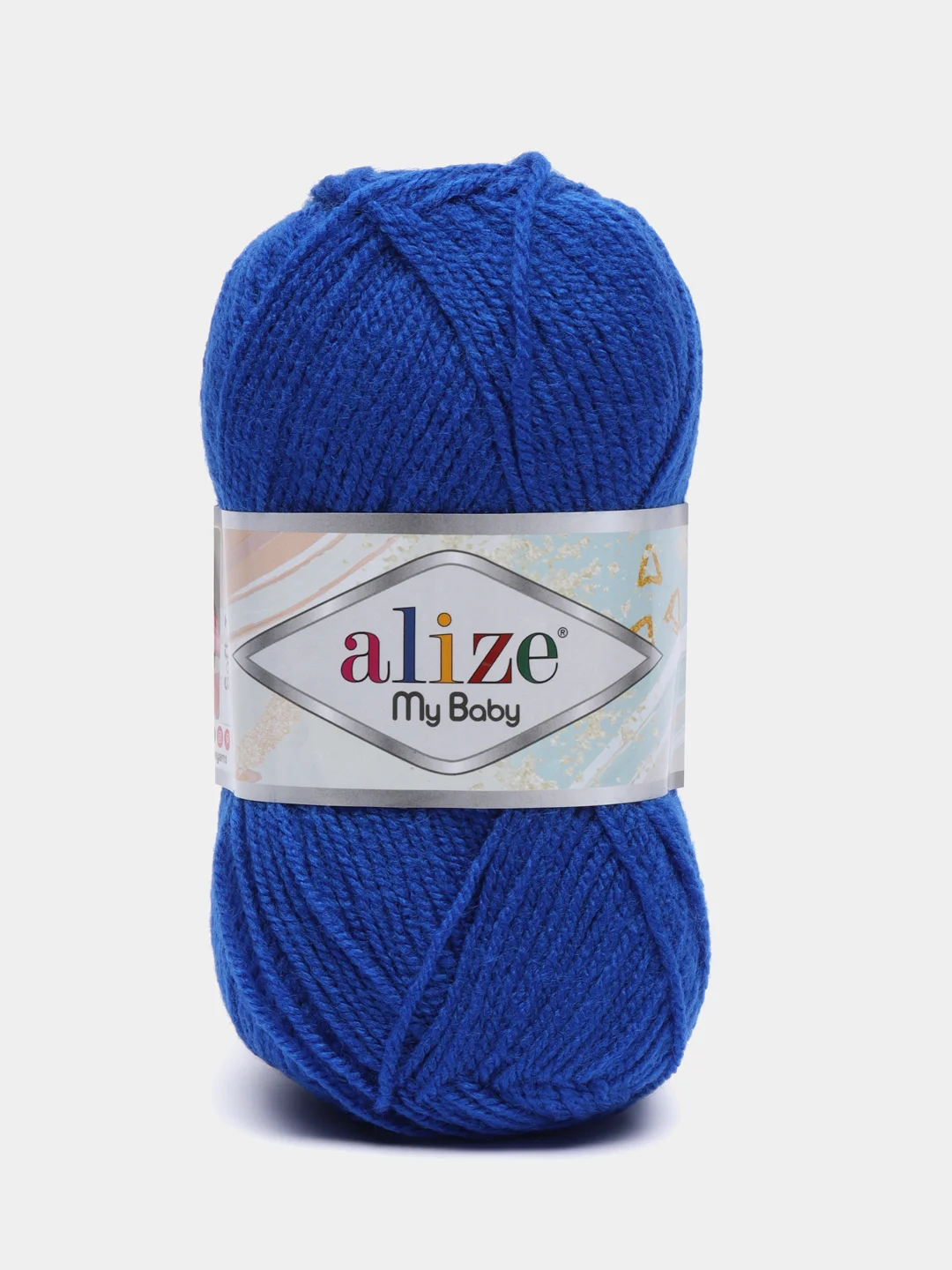 Пряжа Alize My baby, 50г, 150м, 100% акрил, 141 василек, 5 штук