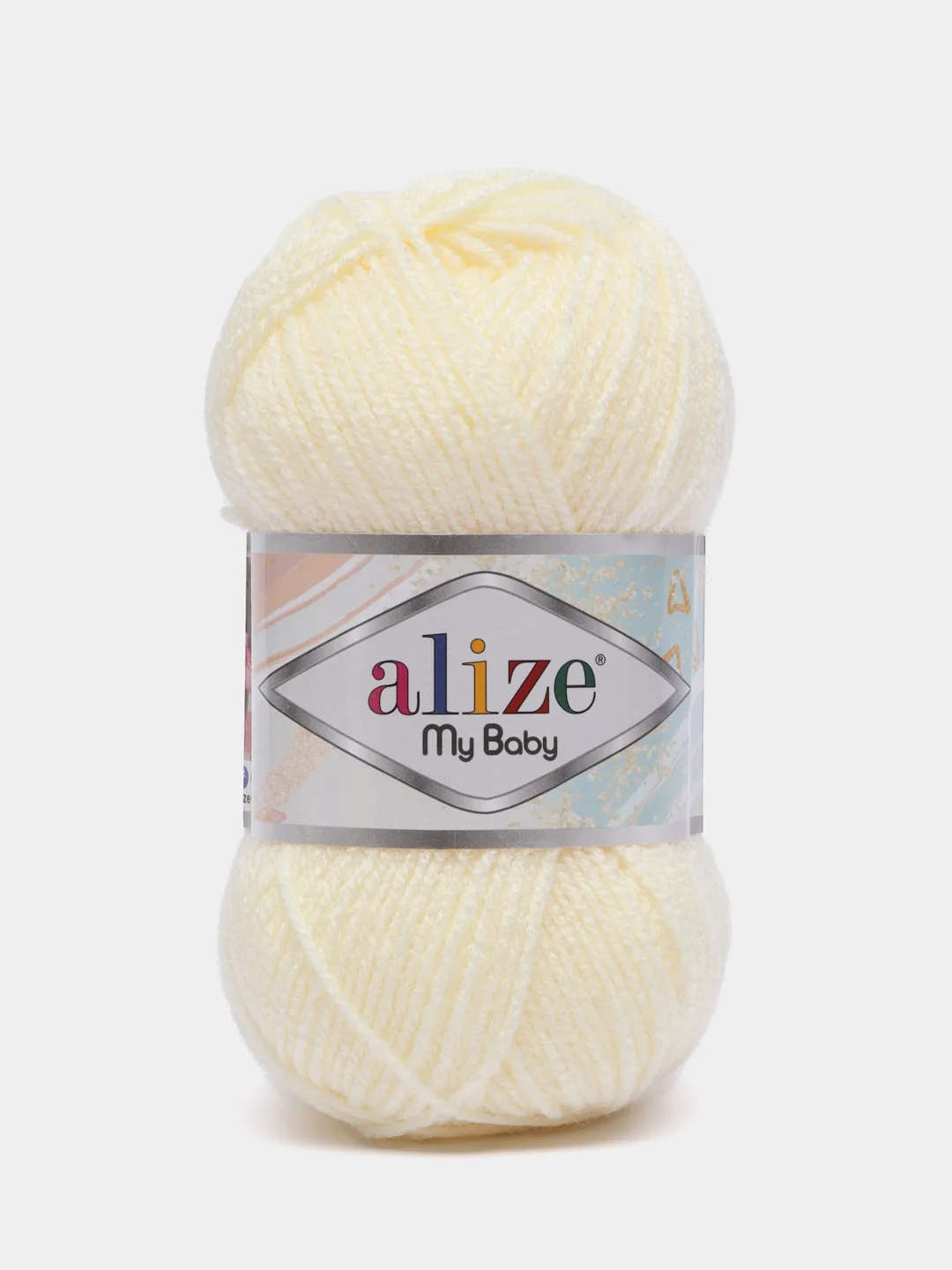 Пряжа Alize My baby, 50 г, 150 м, 100% акрил, 62 молочный, 5 штук