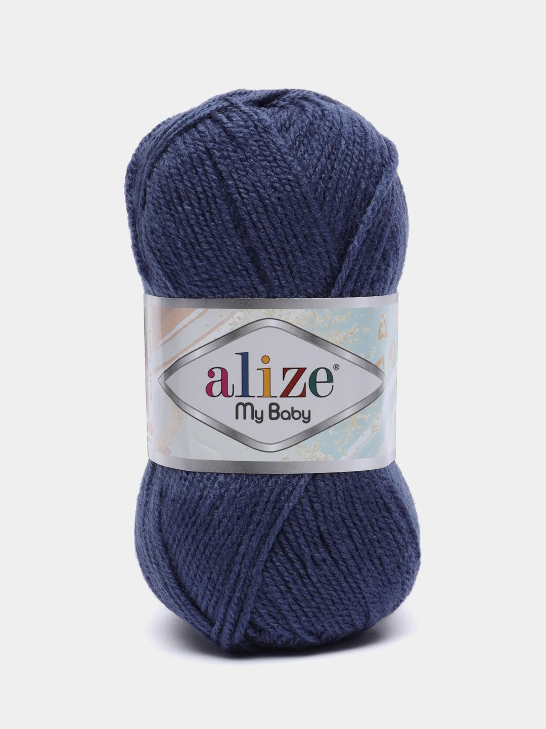 Пряжа Alize My baby, 50г, 150м, 100% акрил, 353 джинс, 5 штук