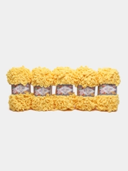 Пряжа Alize Puffy Fine, 100 г, 14 м, 100% микрополиэстер, 113 желтый, 5 штук