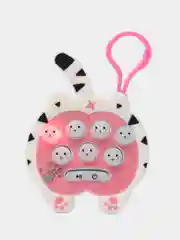 Тёмно-розовый электронный карманный Pop It Поп Ит Поймай суслика