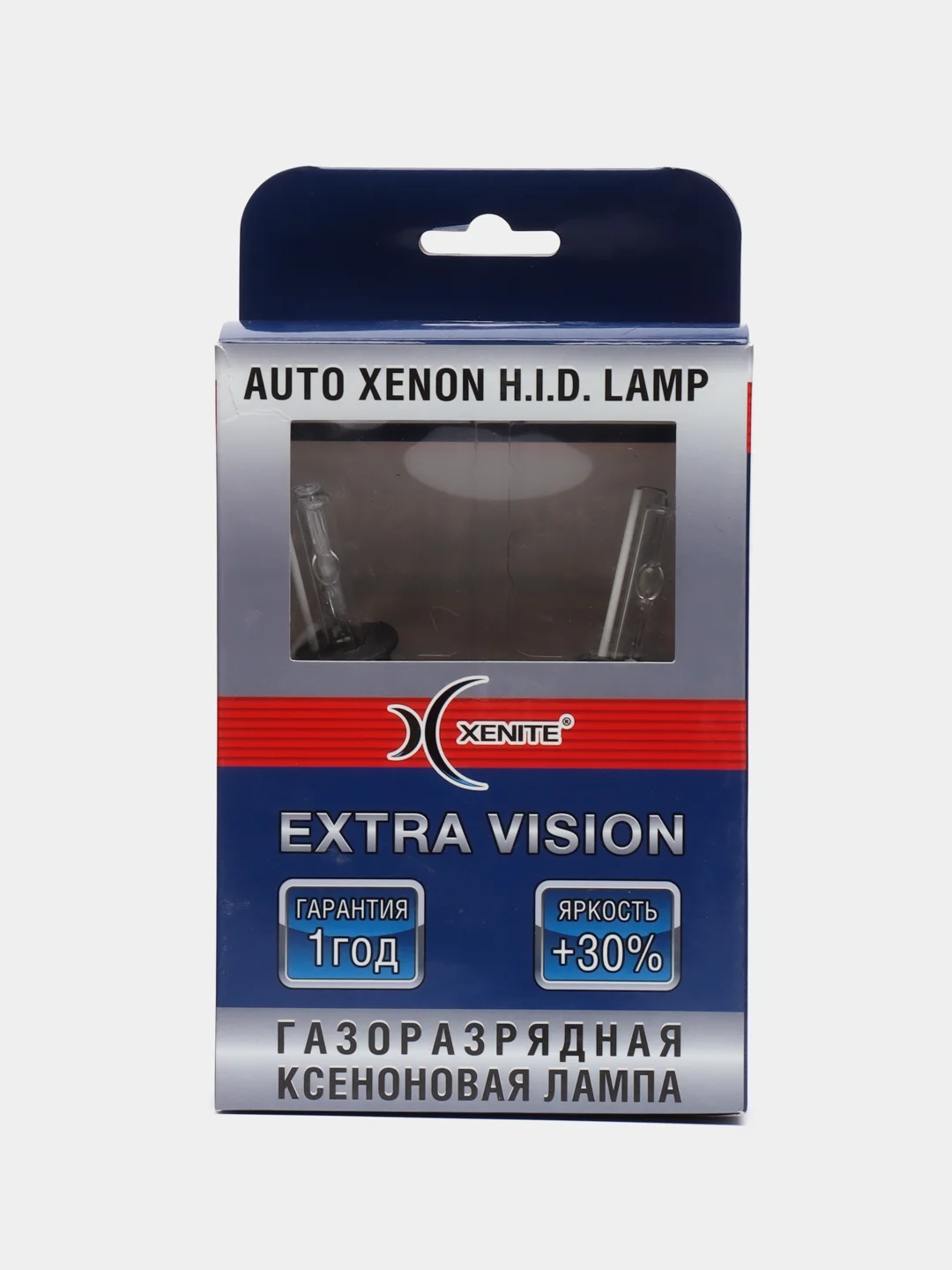 Лампа автомобильная H1, H3, H7 Xenite ксенон (4300K, 5000K, 6000K)+30% 12V Exstra Vision