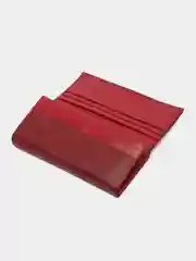 Бордовый женский кошелек из Эко кожи